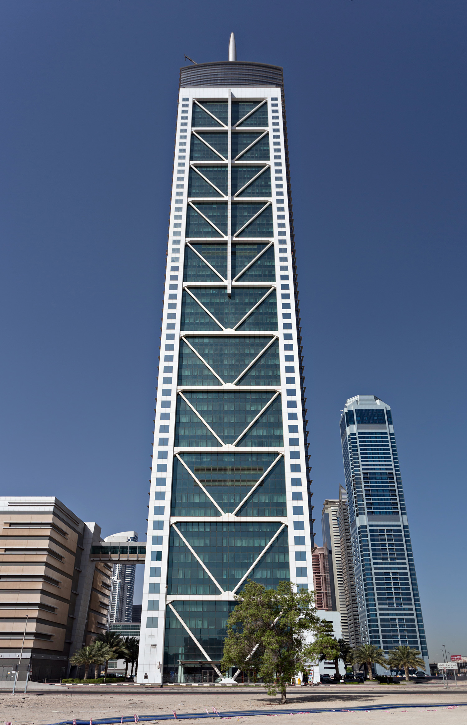 Millennium Tower, Dubai - View from the northeast. © Mathias Beinling